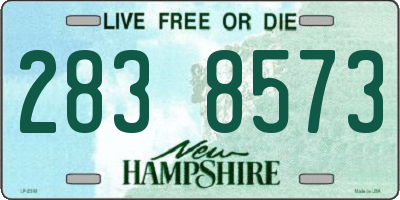NH license plate 2838573