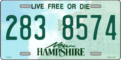 NH license plate 2838574