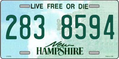 NH license plate 2838594