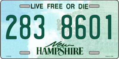 NH license plate 2838601