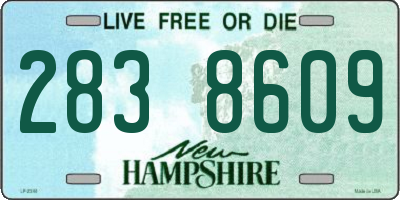 NH license plate 2838609