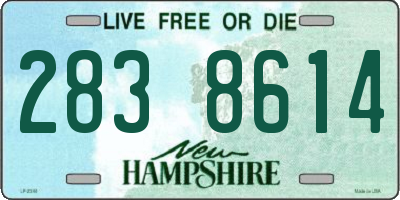 NH license plate 2838614