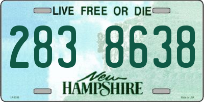 NH license plate 2838638