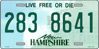NH license plate 2838641