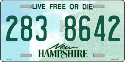 NH license plate 2838642