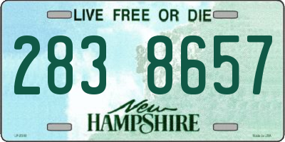 NH license plate 2838657
