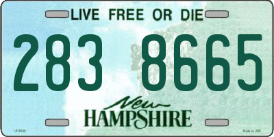 NH license plate 2838665
