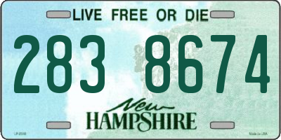 NH license plate 2838674