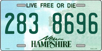 NH license plate 2838696
