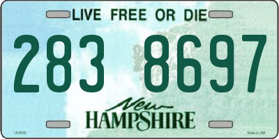 NH license plate 2838697