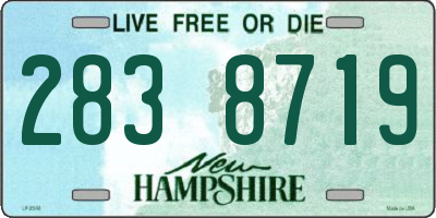 NH license plate 2838719