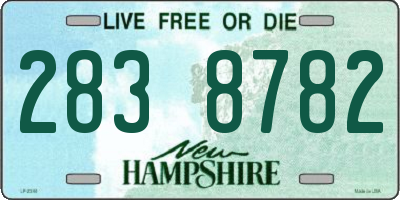 NH license plate 2838782