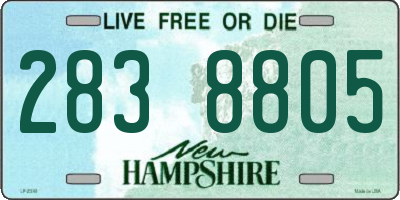 NH license plate 2838805