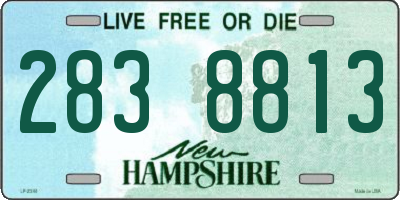 NH license plate 2838813