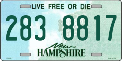 NH license plate 2838817