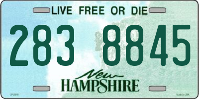NH license plate 2838845