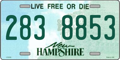 NH license plate 2838853