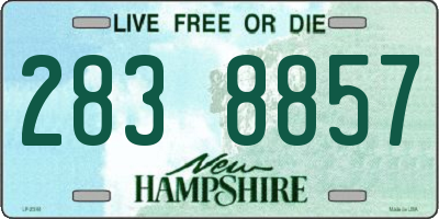 NH license plate 2838857