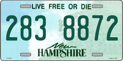 NH license plate 2838872
