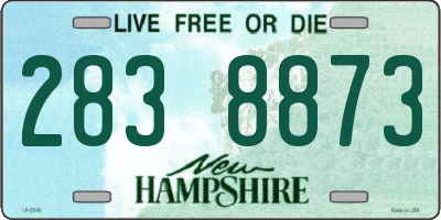 NH license plate 2838873