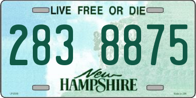 NH license plate 2838875