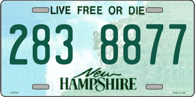 NH license plate 2838877