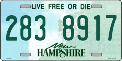 NH license plate 2838917