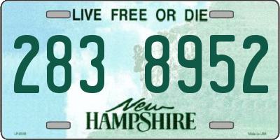 NH license plate 2838952