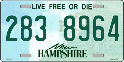NH license plate 2838964