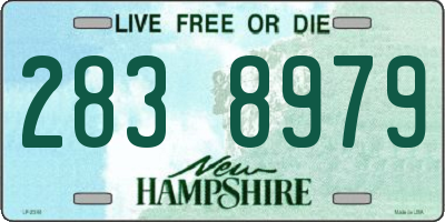 NH license plate 2838979