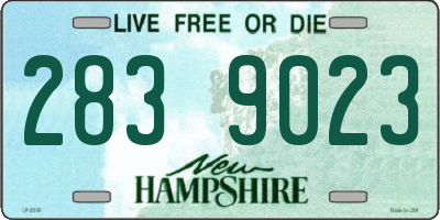 NH license plate 2839023