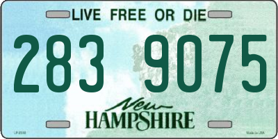 NH license plate 2839075