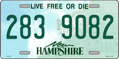 NH license plate 2839082