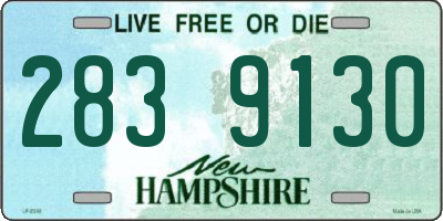 NH license plate 2839130