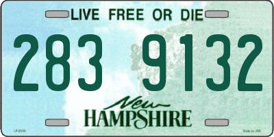 NH license plate 2839132