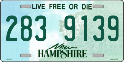 NH license plate 2839139