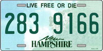NH license plate 2839166