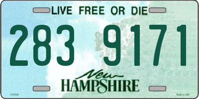 NH license plate 2839171