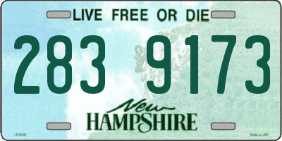 NH license plate 2839173