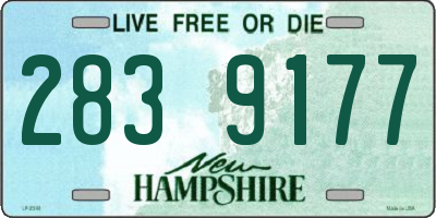 NH license plate 2839177