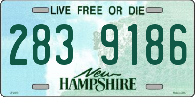 NH license plate 2839186