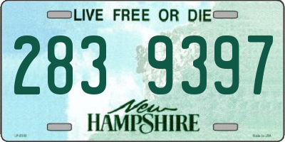NH license plate 2839397