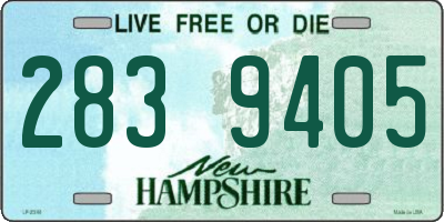NH license plate 2839405