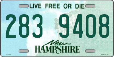 NH license plate 2839408
