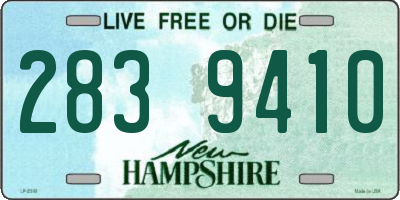 NH license plate 2839410