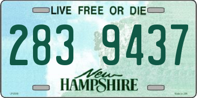 NH license plate 2839437