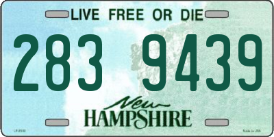 NH license plate 2839439