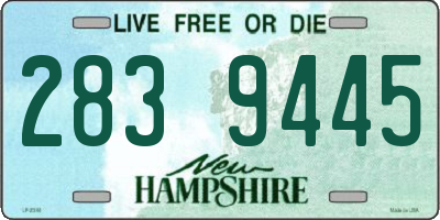 NH license plate 2839445