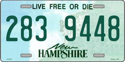 NH license plate 2839448