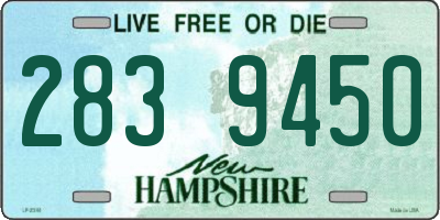 NH license plate 2839450